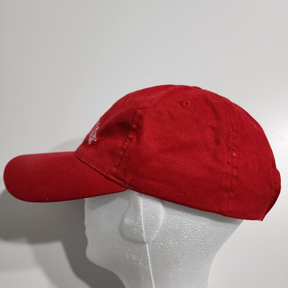 New Brunswick Baseball Hat Red Embroidered Maple Leaf Canada Travel Cap Snapback - Picture 7 of 10